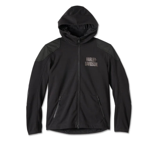 HARLEY DAVIDSON® WILLIE G SKULL DEFLECTOR 2.0 HOODED RIDING FLEECE