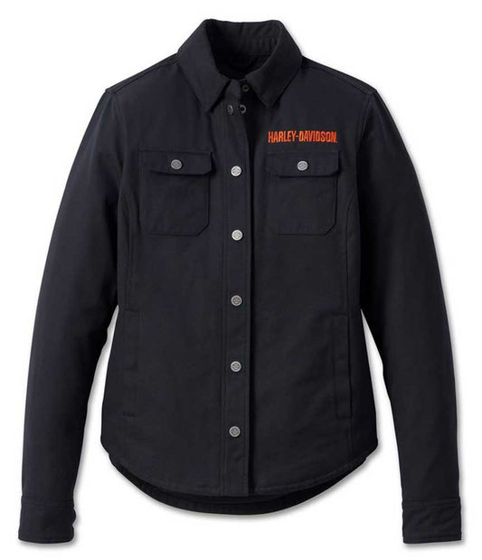 HARLEY-DAVIDSON® WOMENS OPERATIVE RIDING SHIRT JACKET