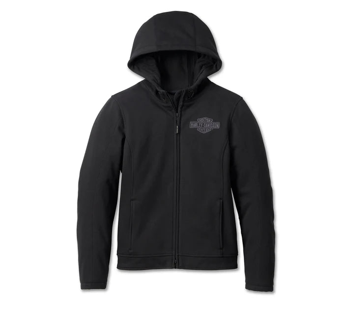 HARLEY-DAVIDSON® WOMENS DEFLECTOR HOODED RIDING JACKET