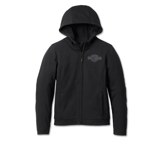 HARLEY-DAVIDSON® WOMENS DEFLECTOR HOODED RIDING JACKET