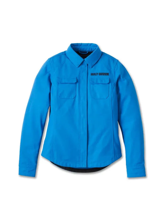 HARLEY-DAVIDSON® WOMENS OPERATIVE RIDING SHIRT JACKET