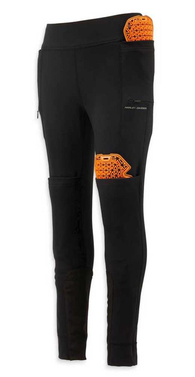 HARLEY-DAVIDSON® WOMENS RUNAWAY ARMORED RIDING LEGGINGS