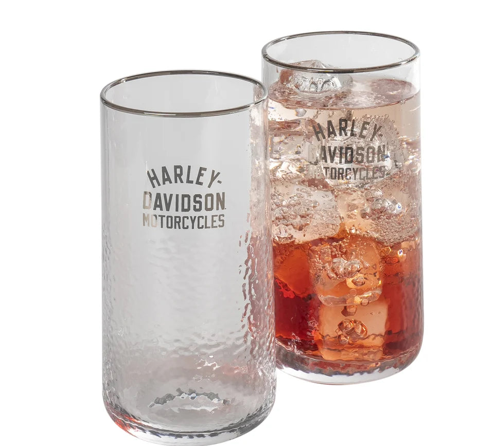 HARLEY-DAVIDSON® H-D PEBBLED HIGHBAL SET