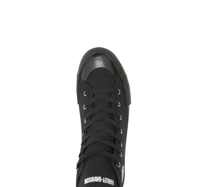 HARLEY-DAVIDSON® MENS NATHAN CHROME HIGH-TOP SNEAKERS