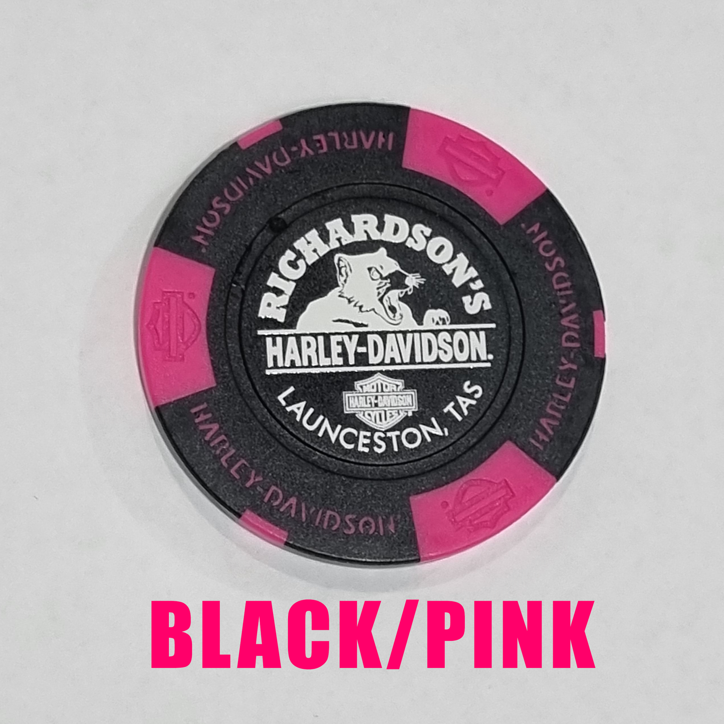 HARLEY-DAVIDSON® RICHARDSON'S TASSIE DEVIL POKER CHIP