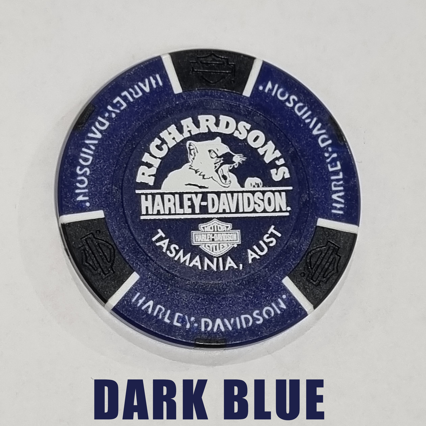 HARLEY-DAVIDSON® RICHARDSON'S TASSIE DEVIL POKER CHIP