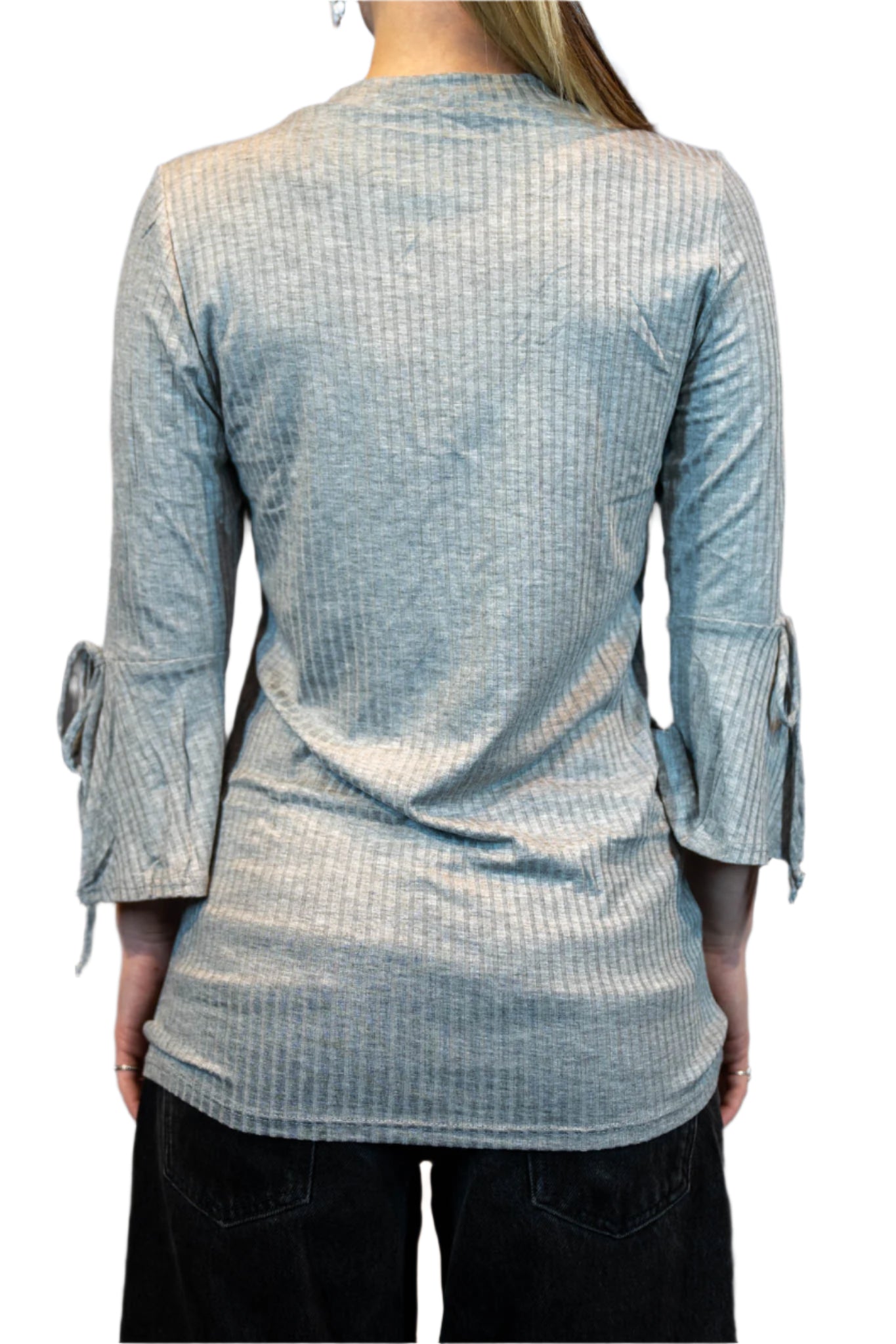 HARLEY-DAVIDSON® WOMENS LOW BROWED 3/4 SLEEVE MOCK NECK TOP