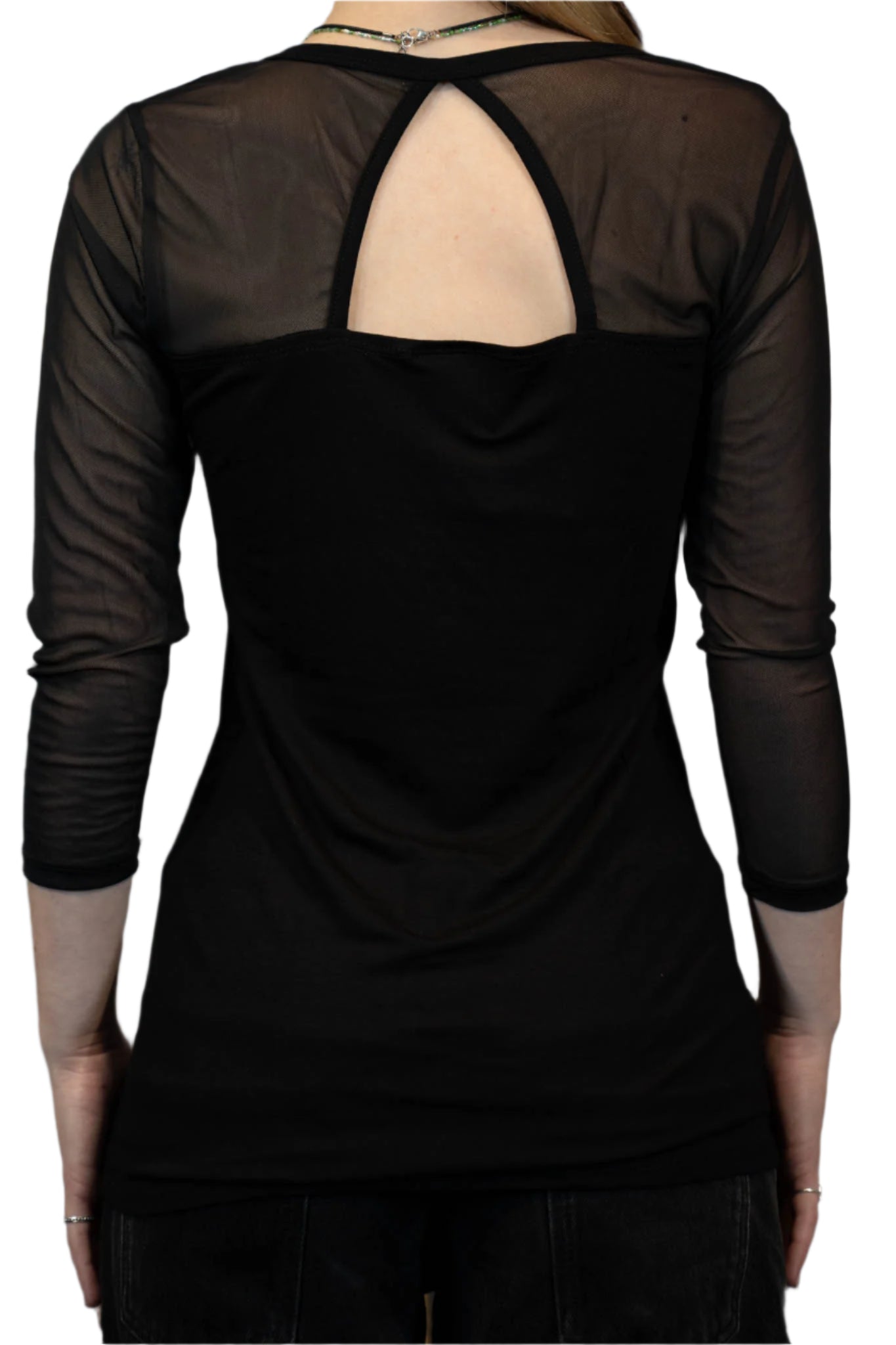 HARLEY-DAVIDSON® RATTA TAT 3/4 SLEEVE CREW NECK TOP