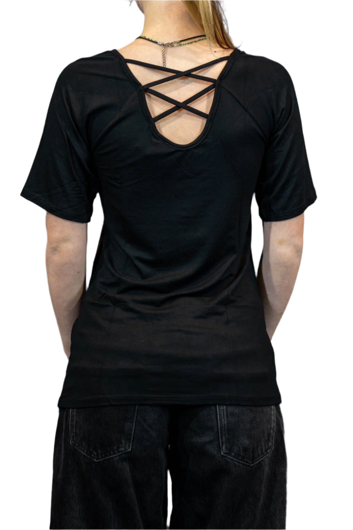 HARLEY-DAVIDSON® WOMENS LOVE MY HARLEY SHORT SLEEVE SCOOP NECK TOP
