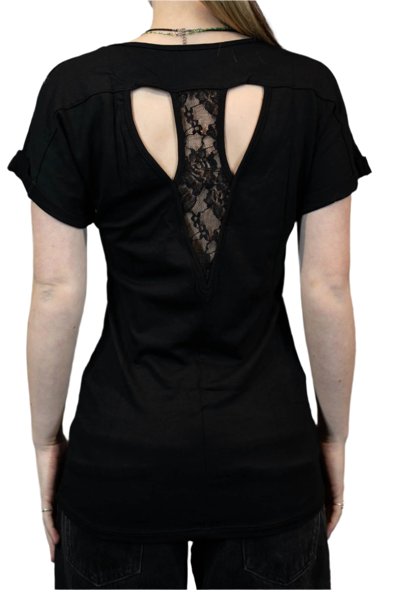 HARLEY-DAVIDSON® WOMENS NATURE WILLIE SHORT SLEEVE SCOOP NECK TOP