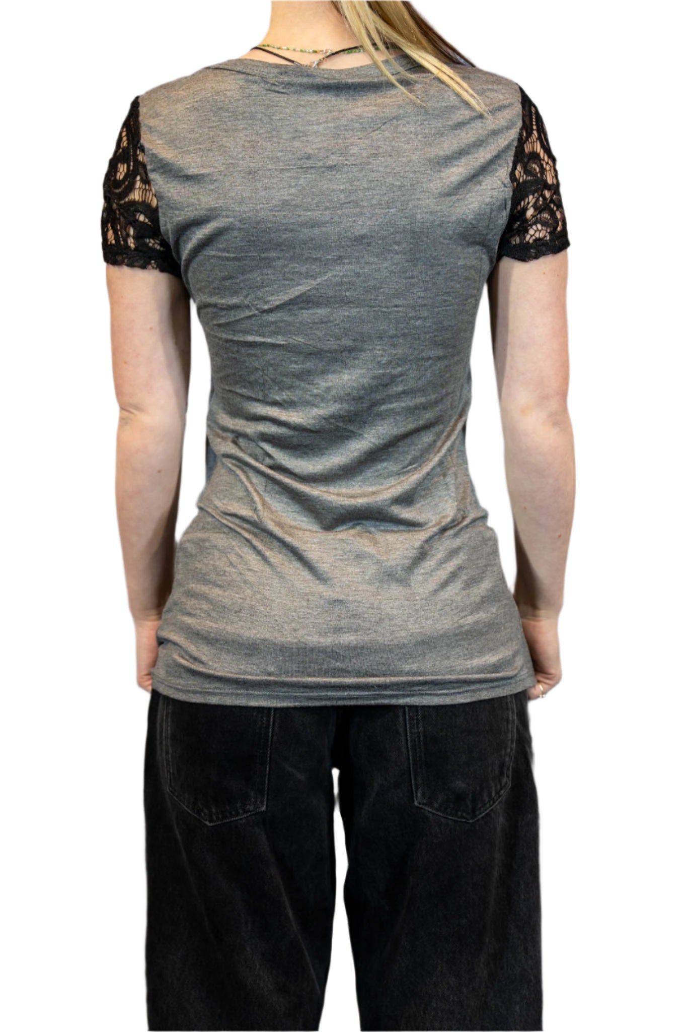 HARLEY-DAVIDSON® WOMENS SPIRIT OF STONE SHORT SLEEVE SCOOP NECK TOP