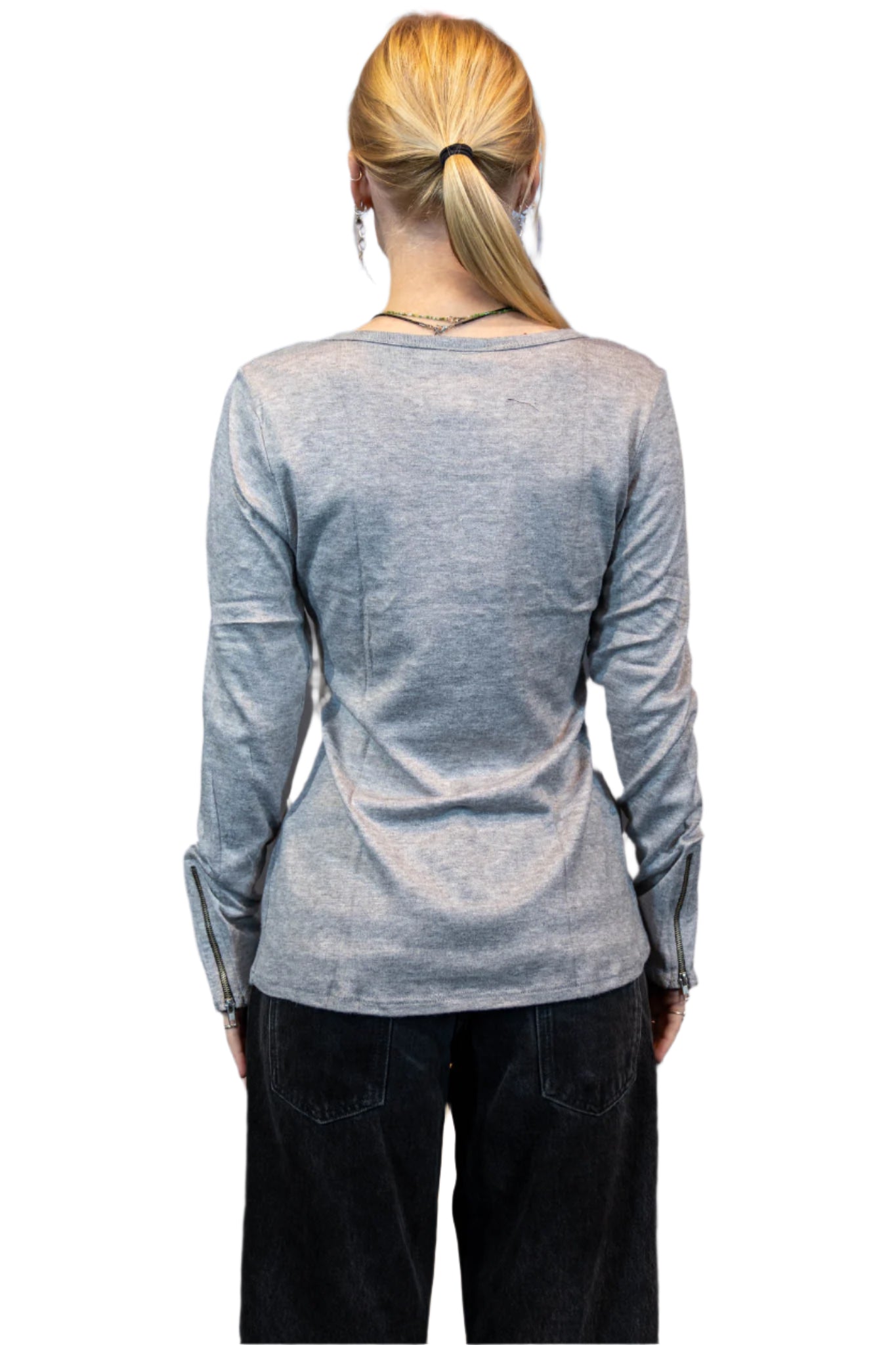 HARLEY-DAVIDSON® WOMENS LEGENDARY RIDE LONG SLEEVE SCOOP NECK TOP