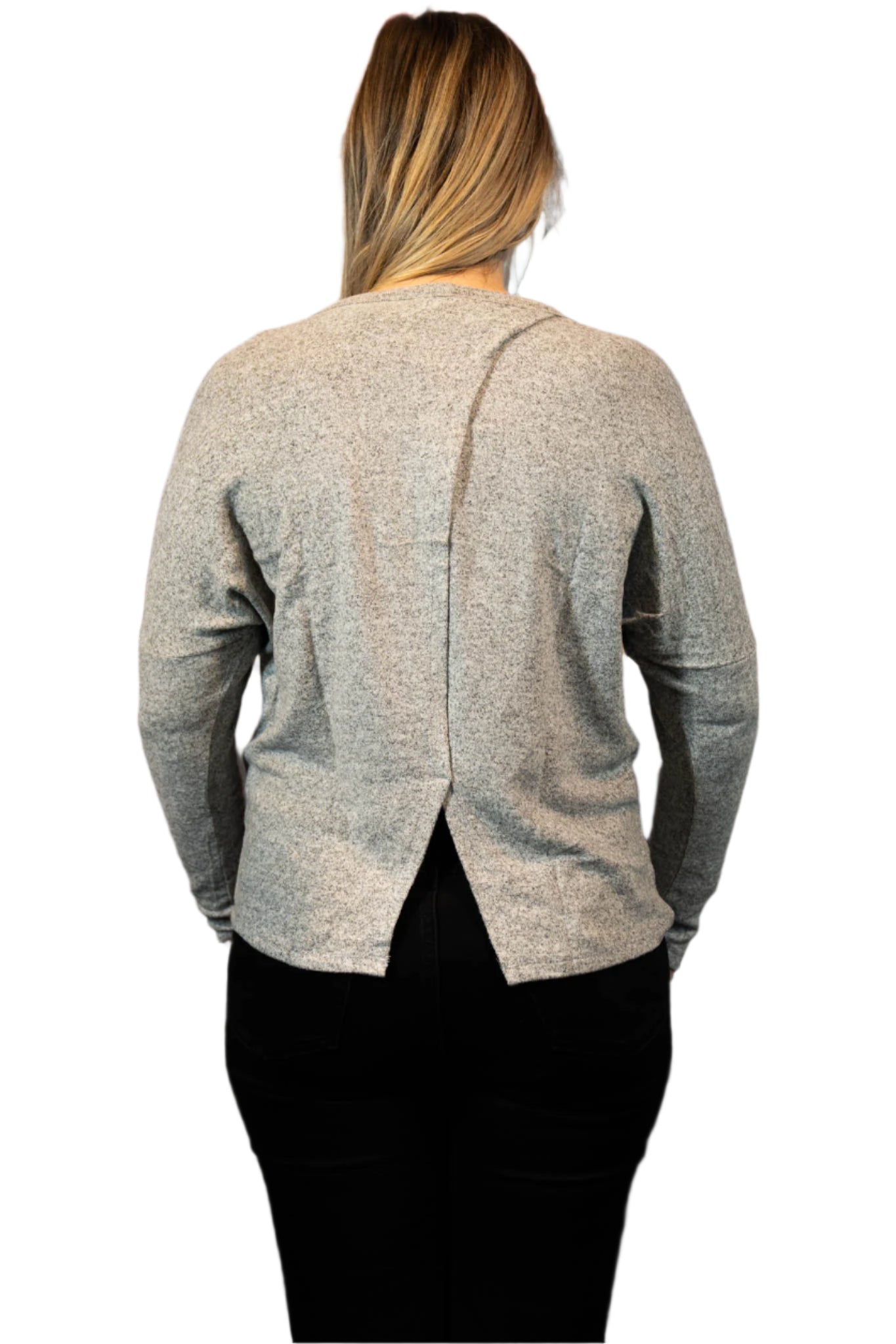 HARLEY-DAVIDSON® WOMENS MEAN MOANA LONGSLEEVE SCOOP NECK TOP