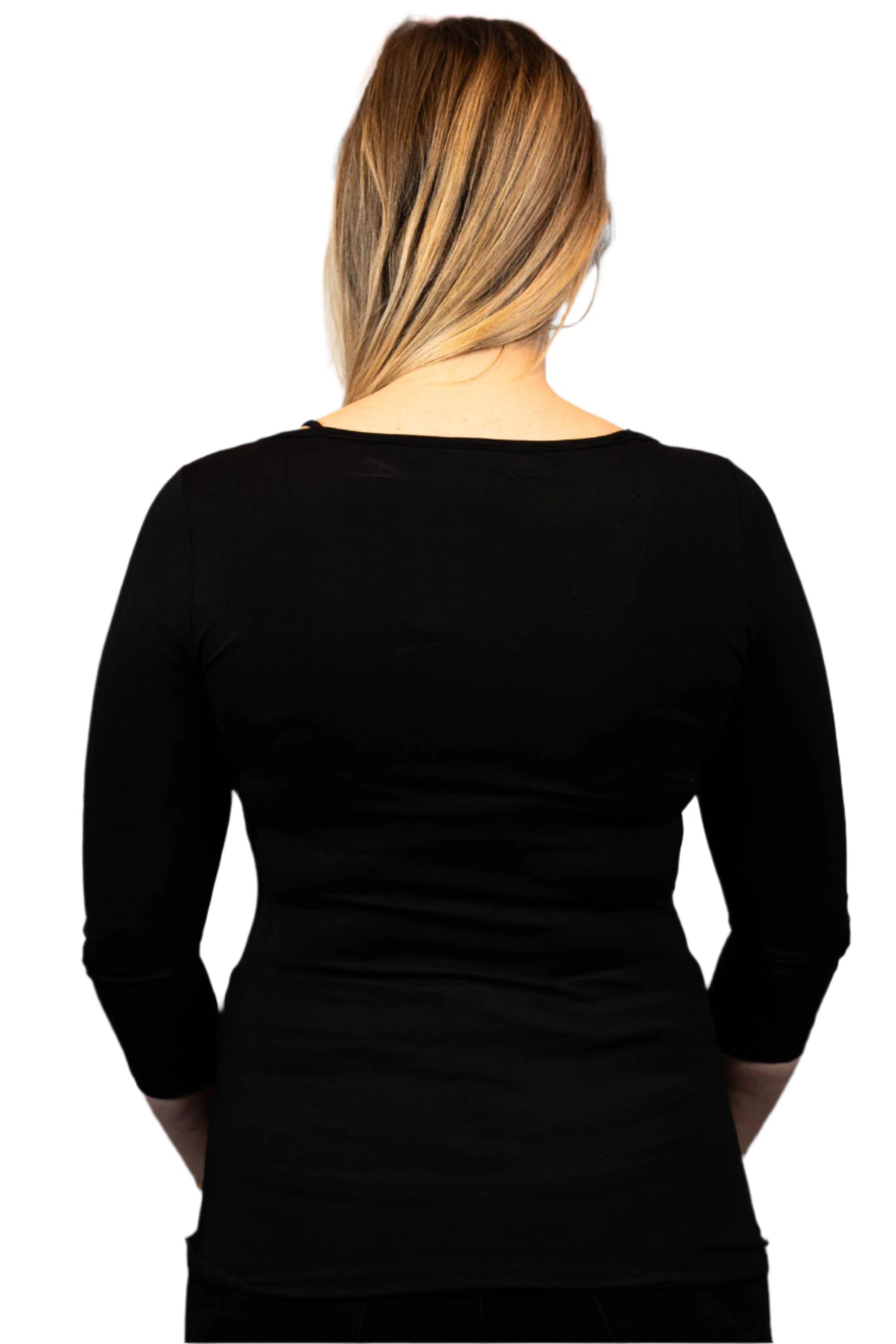 HARLEY-DAVIDSON® WOMENS LETS RIDE 3/4 SLEEVE V-NECK TOP