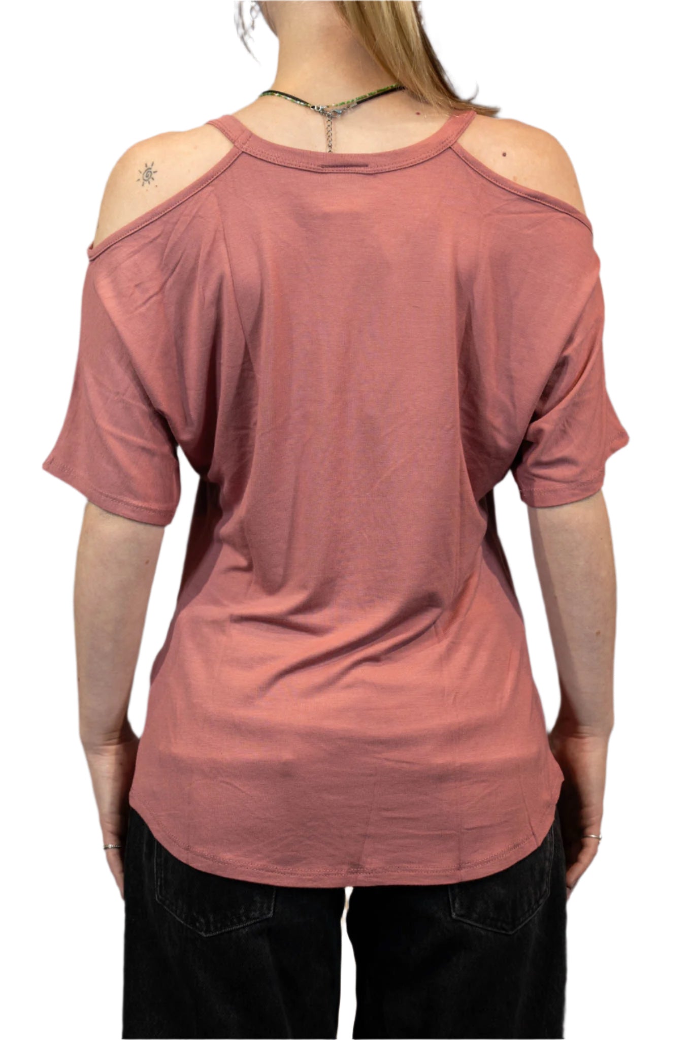 HARLEY-DAVIDSON® WOMENS BRICK HOUSE SHORT SLEEVE SCOOP NECK TOP