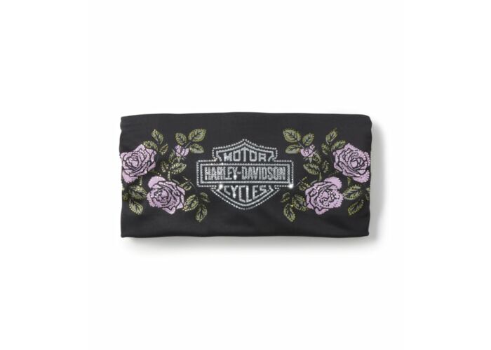 HARLEY-DAVIDSON® ROSE & THORN BLING HEADBAND