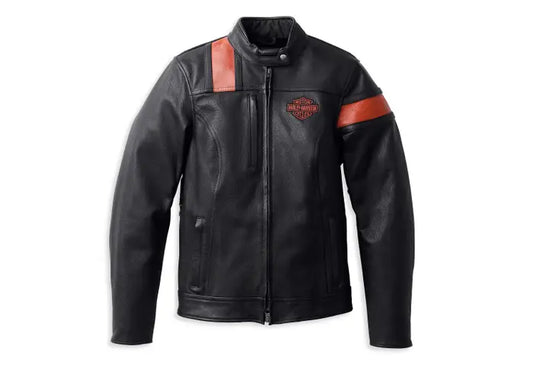 HARLEY-DAVIDSON® WOMENS HWY-100 WATERPROOF LEATHER JACKET