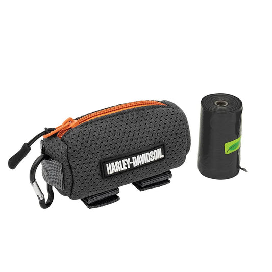 HARLEY-DAVIDSON® RUBBER DISPOSABLE PET TRAVEL BAG