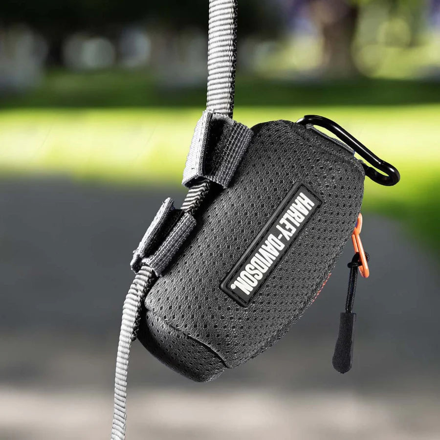 HARLEY-DAVIDSON® RUBBER DISPOSABLE PET TRAVEL BAG