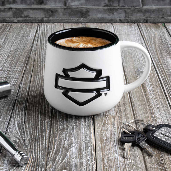 HARLEY-DAVIDSON® OPEN BAR & SHIELD MUG