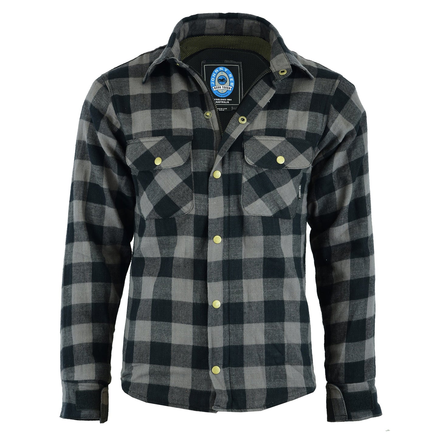 MENS WARATAH PLAID KEVLAR SHIRT