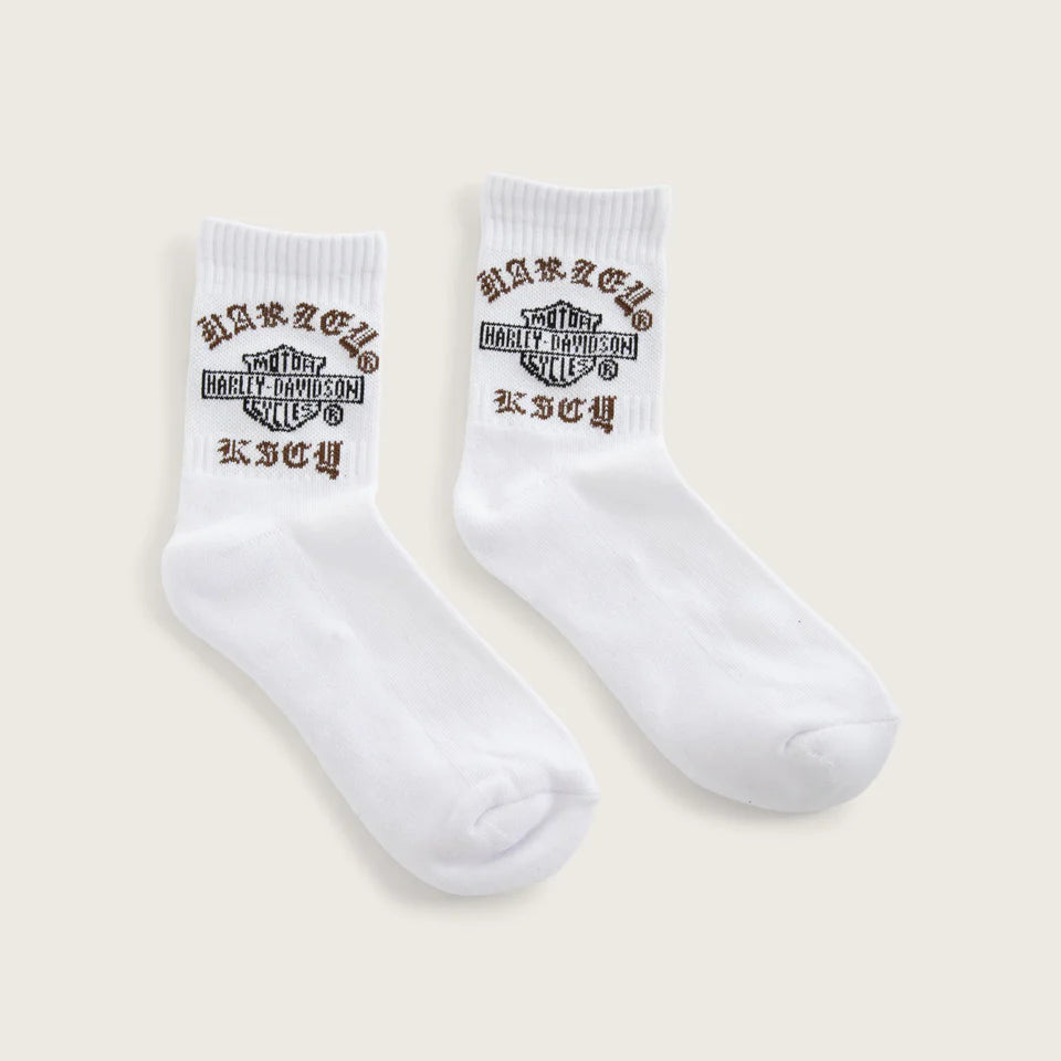HARLEY KCSY 2PK MID SOCKS