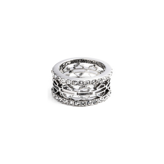 HARLEY-DAVIDSON® BOXED BAR & SHIELD TRIPLE STACK RING SET