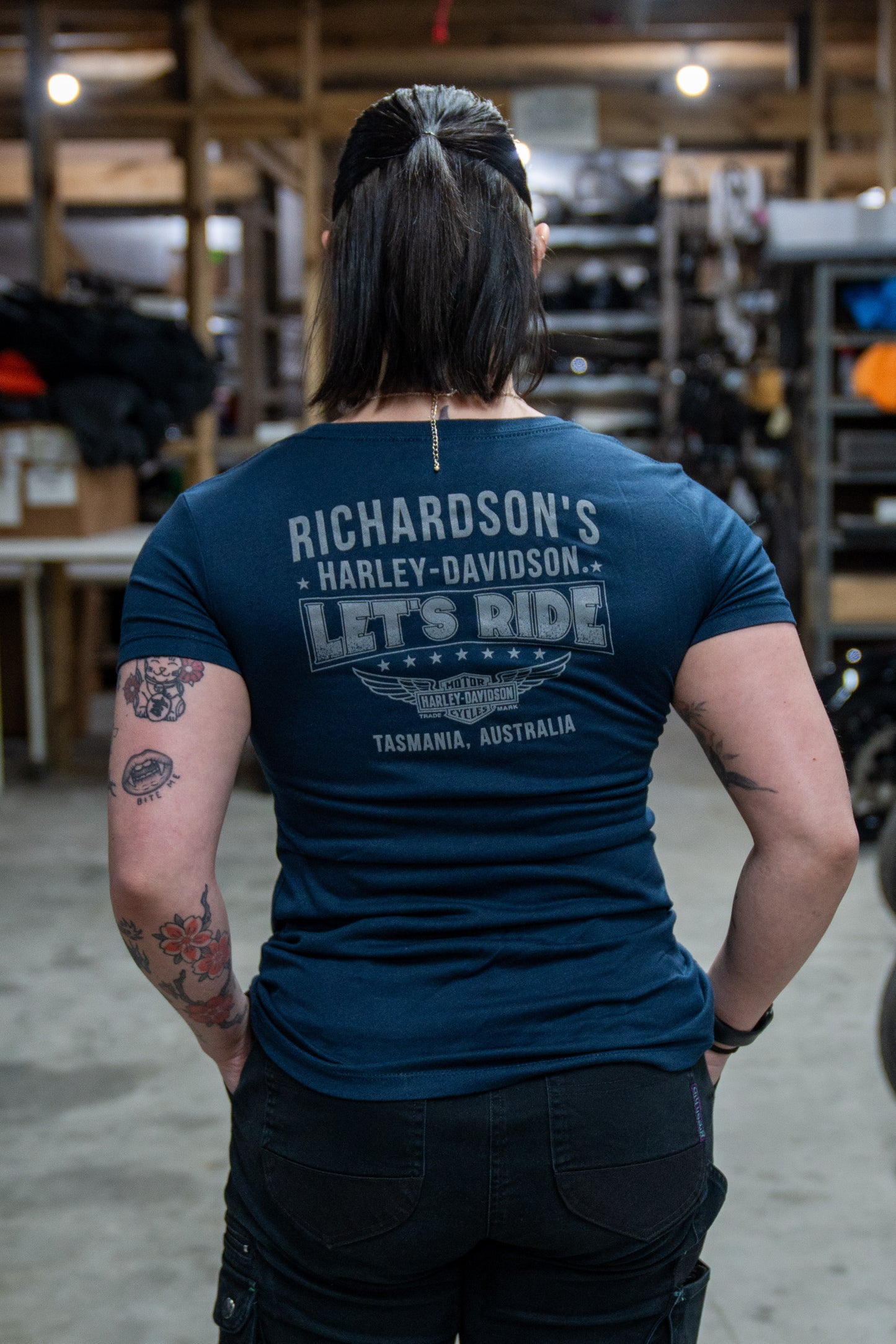 HARLEY-DAVIDSON® WOMENS TRANQUILITY TEE