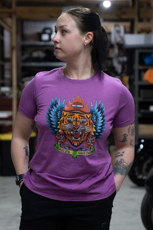 HARLEY-DAVIDSON® WOMENS TIGRESS TEE