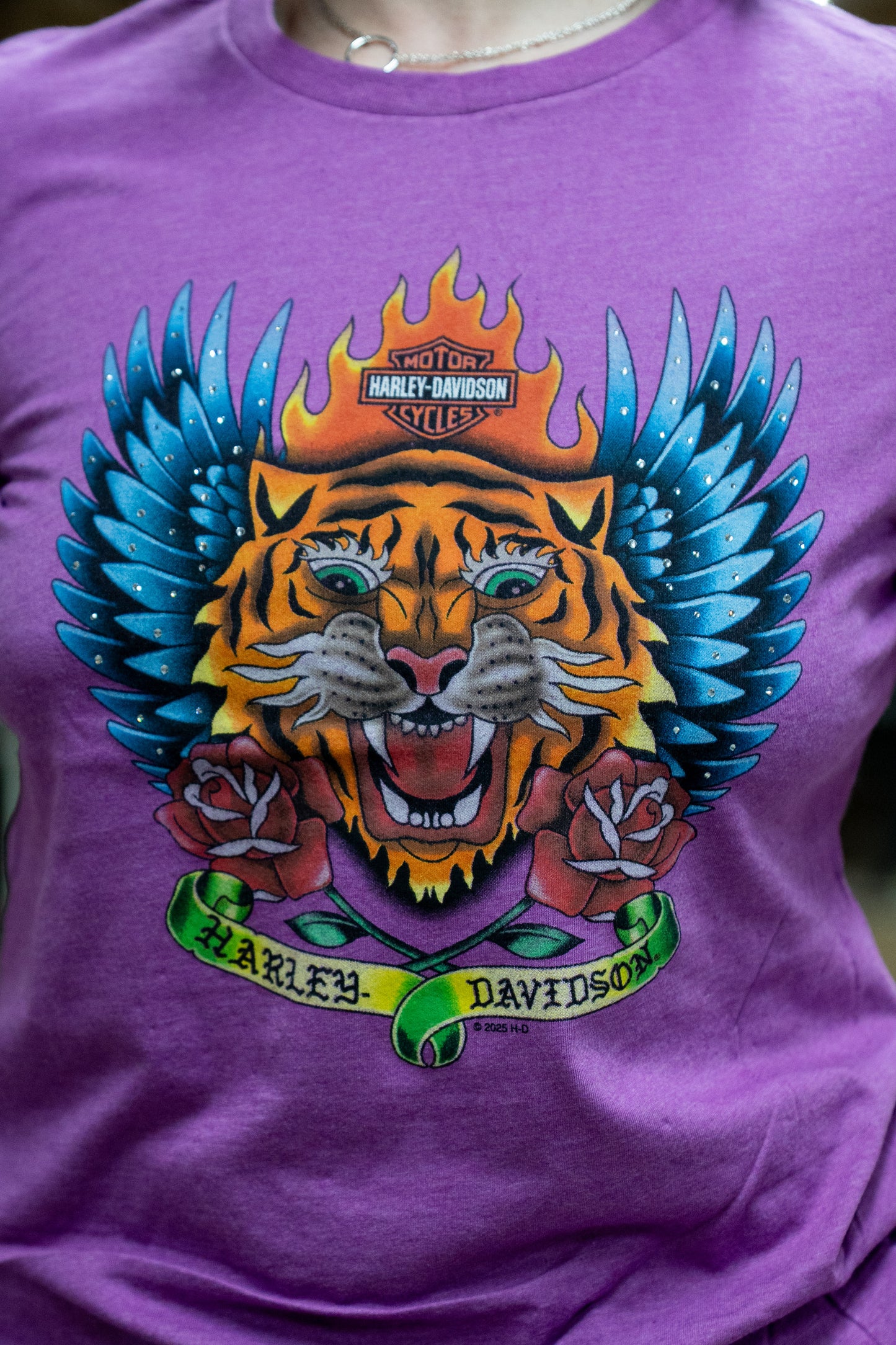 HARLEY-DAVIDSON® WOMENS TIGRESS TEE