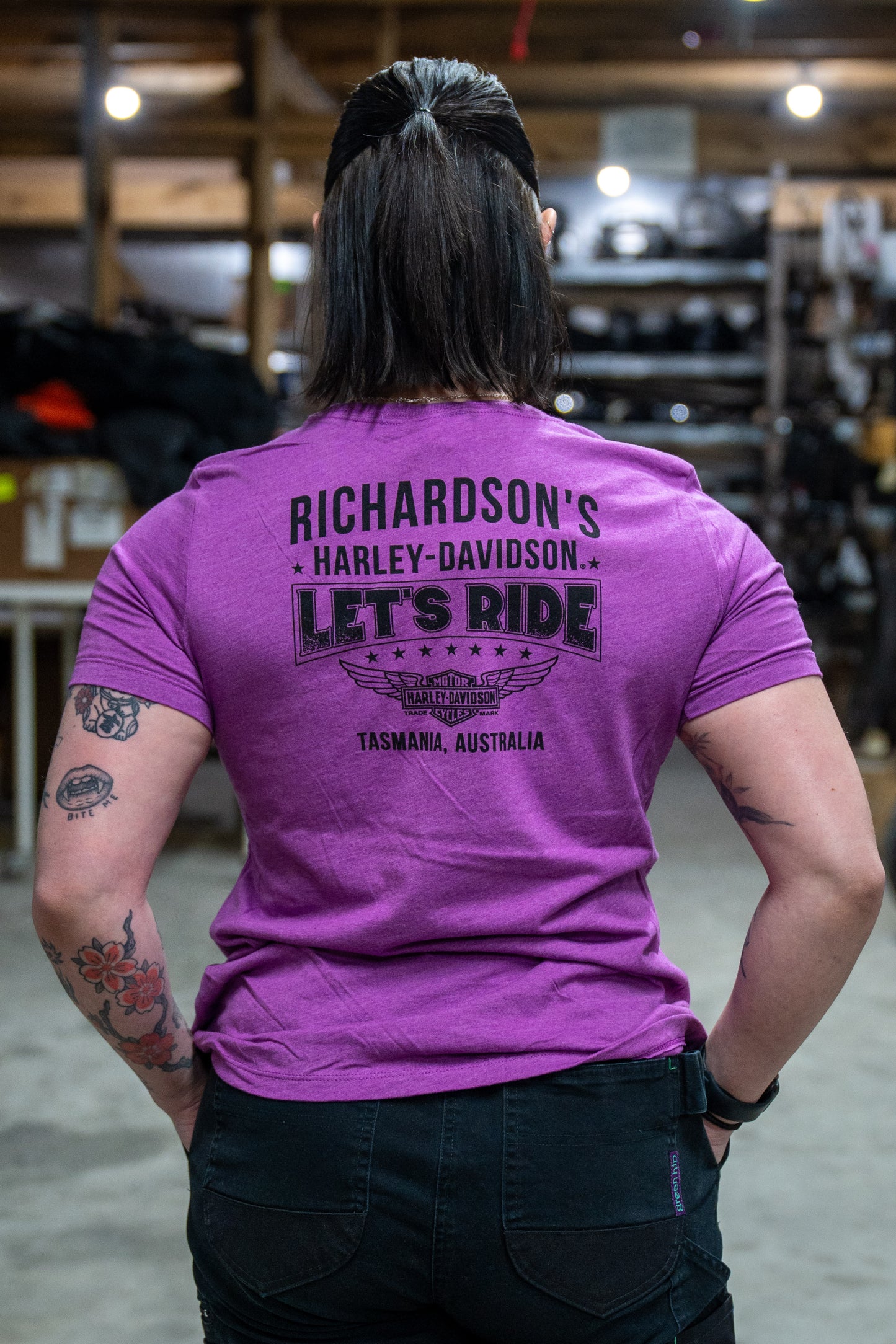 HARLEY-DAVIDSON® WOMENS TIGRESS TEE