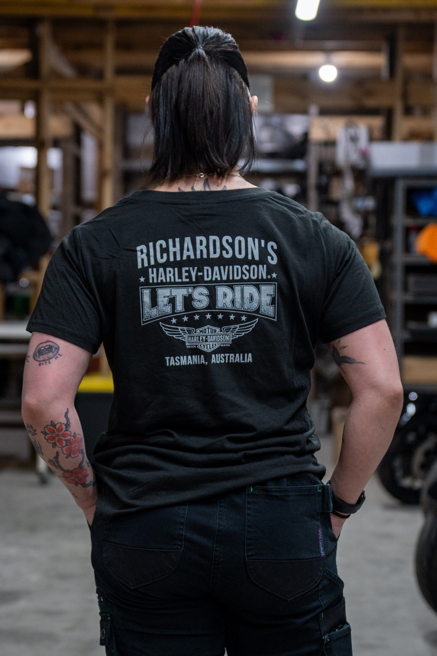 HARLEY-DAVIDSON® WOMENS IMMORTAL TEE