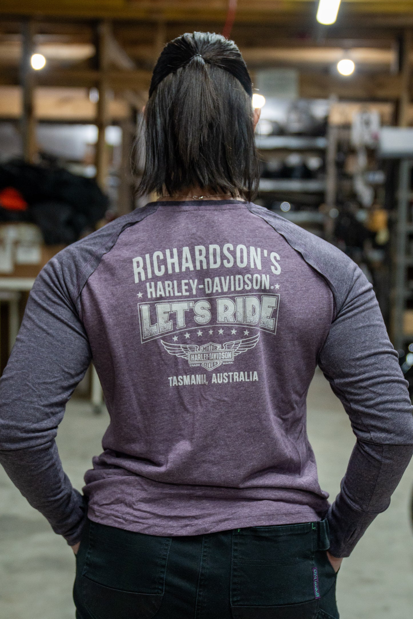 HARLEY-DAVIDSON® WOMENS SERENITY LONGSLEEVE TEE