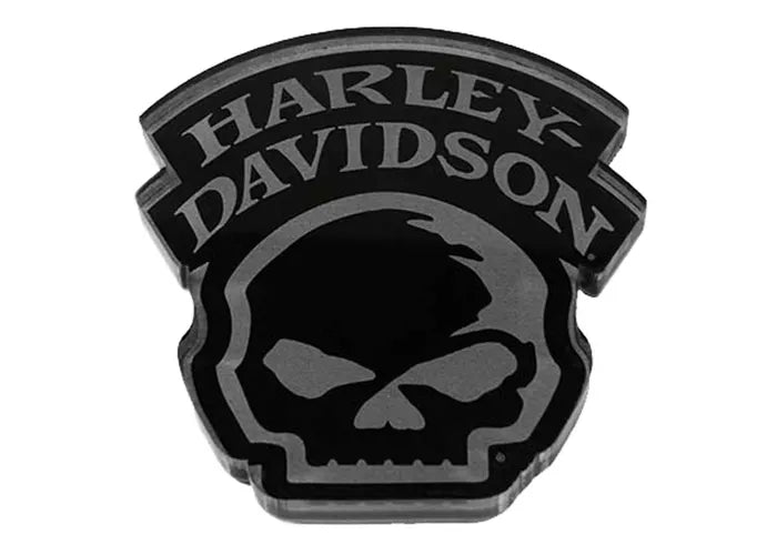 HARLEY-DAVIDSON® WILLIE G ACRYLIC SKULL MAGNET