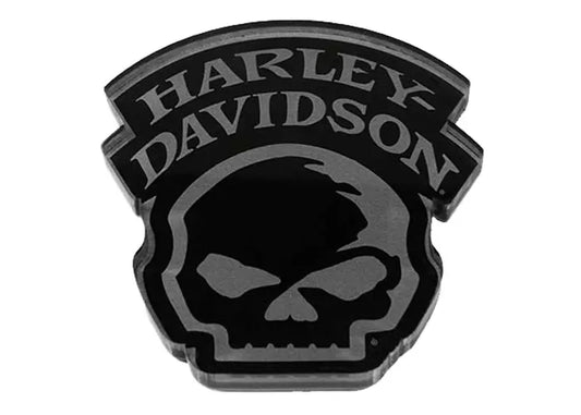 HARLEY-DAVIDSON® WILLIE G ACRYLIC SKULL MAGNET