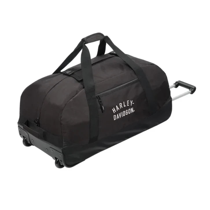 HARLEY-DAVIDSON® RUGGED TWILL 29" ROLLING DUFFLE BAG