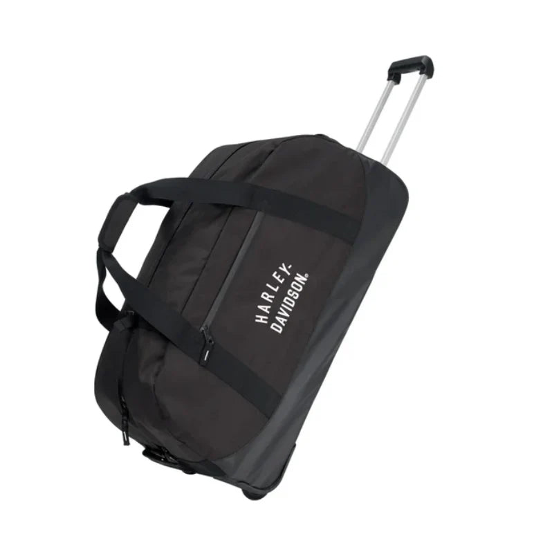 HARLEY-DAVIDSON® RUGGED TWILL 29" ROLLING DUFFLE BAG