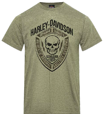 HARLEY-DAVIDSON® MENS BRIGADE TEE