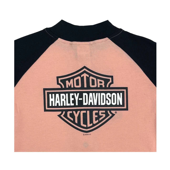 HARLEY-DAVIDSON® GIRLS BAR & SHIELD VARSITY KNIT JACKET