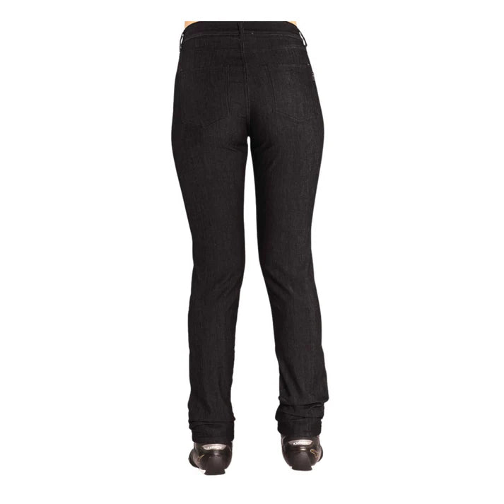 TKD WOMENS KEVLAR LINED AMBER H/RISE STRETCH SLIM JEANS