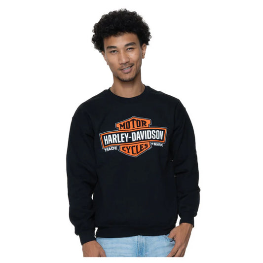 HARLEY-DAVIDSON® ELONGATED BAR & SHIELD CREW FLEECE