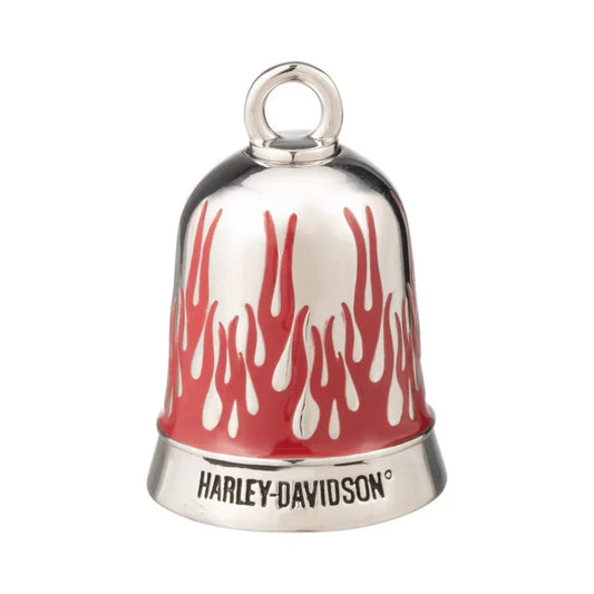 HARLEY-DAVIDSON® RED FLAMES BELL