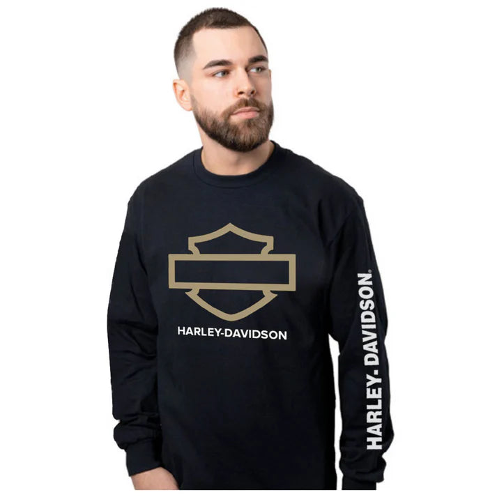 HARLEY-DAVIDSON® OUTLINE MENS L/S TEE