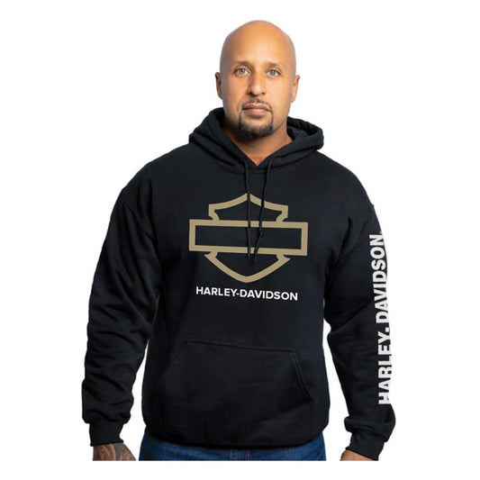 HARLEY-DAVIDSON® OUTLINE B&S FLEECE HOODIE