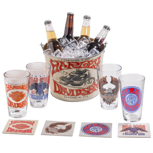 HARLEY-DAVIDSON® 1970s PSYCHEDELIC PARTY SET