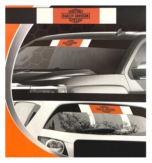 HARLEY-DAVIDSON® VINTAGE BAR & SHIELD TRADEMARK WINDSHIELD DECAL