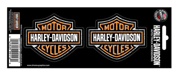 HARLEY-DAVIDSON® BAR & SHIELD 2-PIECE HOLOGRAPHIC DECALS