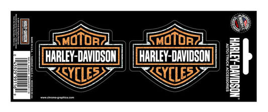 HARLEY-DAVIDSON® BAR & SHIELD 2-PIECE HOLOGRAPHIC DECALS