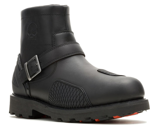 HARLEY-DAVIDSON® MENS SHRADER SKULL WP LEATHER BOOTS
