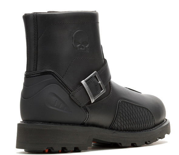 HARLEY-DAVIDSON® MENS SHRADER SKULL WP LEATHER BOOTS